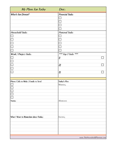 Project Organizer Template