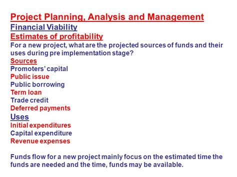 Project Planning Analysis and Management Kindle Editon