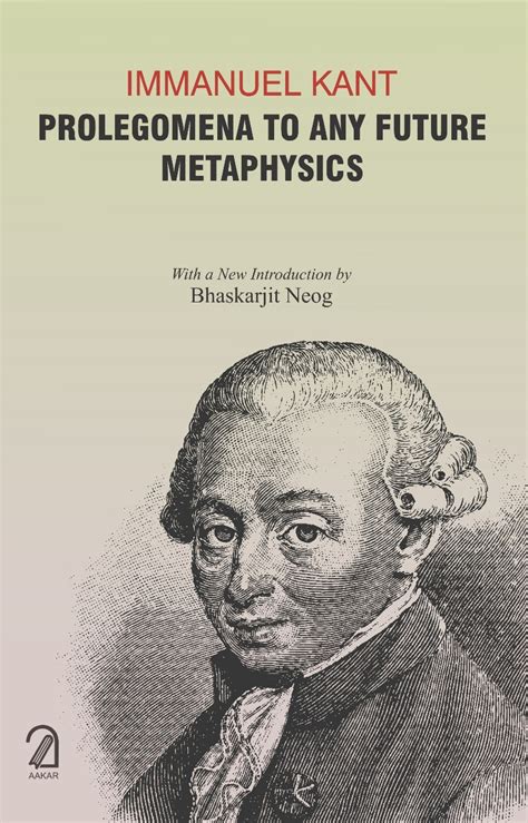 Prolegomena To Any Future Metaphysics by Immanuel Kant 2011-04-19 Doc