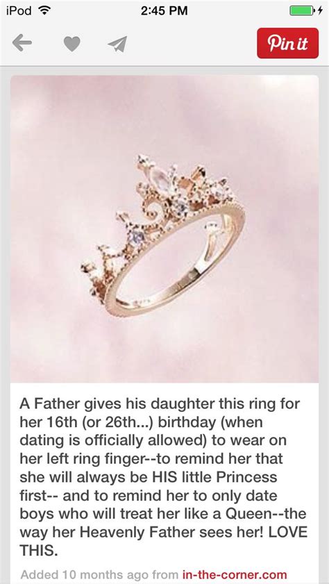Promise Rings from Dad to Daughter: A Timeless Symbol of Love and Protection