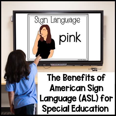 Promote ASL Education: