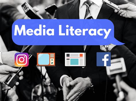 Promote media literacy: