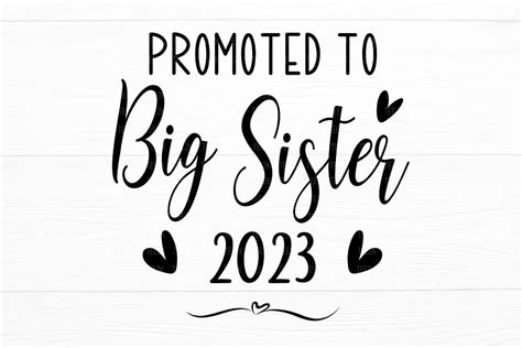 Promoted to Big Sister: A Comprehensive Guide to Celebrating Sisterhood