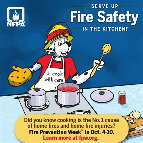 Promotes Fire Prevention: