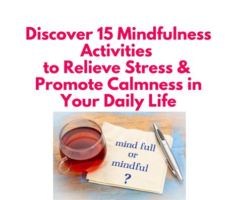 Promotes calmness and reduces stress: