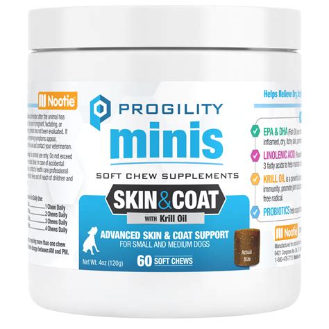 Promotes healthy skin and coat: