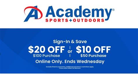 Promotion Code for Academy Sports: Get 25% Off Your Next Purchase