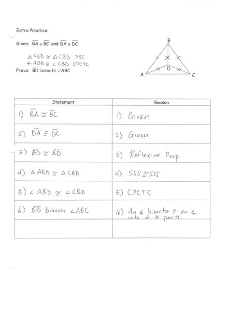 Proofs Involving Cpctc Answer Key Kindle Editon