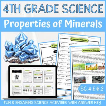 Properties Of Minerals Answer Key Doc