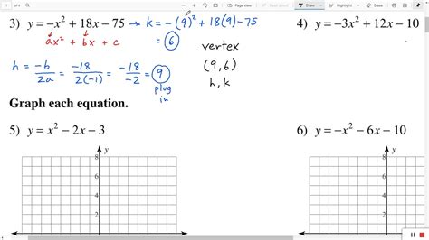 Properties Of Parabolas Kuta Software Answers Kindle Editon