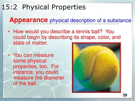 Properties and Appearance