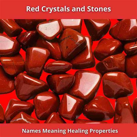 Properties and Characteristics of Red Crystals