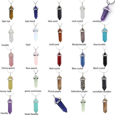 Properties and Types of Pendant Crystals