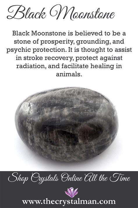 Properties of Black Moonstone