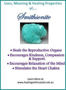 Properties of Smithsonite Crystals