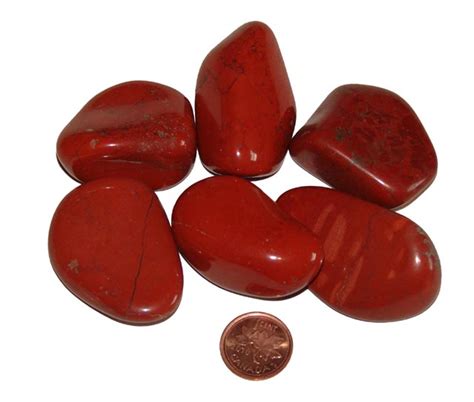 Properties of Tumbled Red Jasper