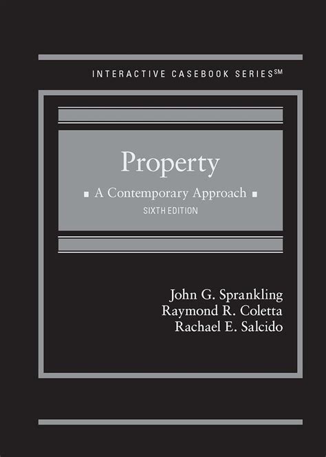 Property A Contemporary Approach 3rd Interactive Casebook Series Doc