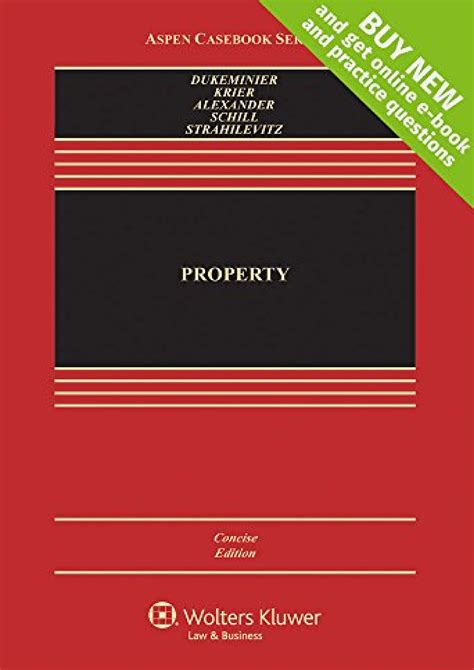 Property Cases and Materials Third Edition Aspen Casebook PDF