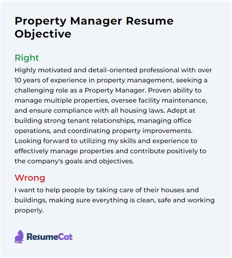 Property Manager Career Goals