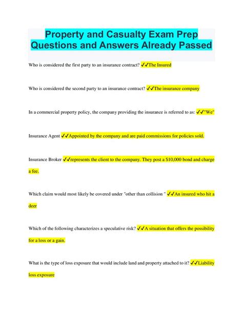 Property Preservation Test Answers Doc