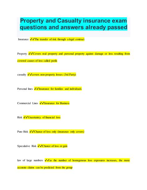 Property Questions And Answers PDF