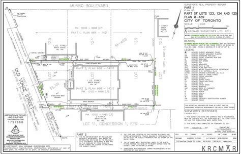 Property boundaries and dimensions: