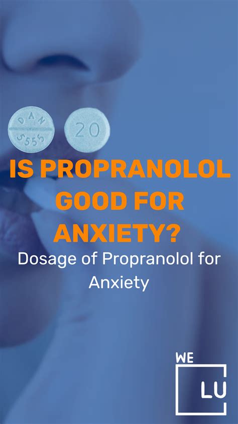 Propranolol Dose for Anxiety: A Comprehensive Guide (10mg vs 20mg vs 40mg)