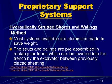 Proprietary BioArch Support System: