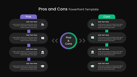 Pros And Cons Template Ppt