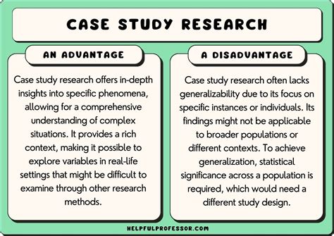 Pros of Case Studies