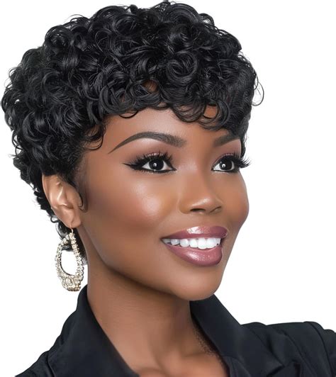 Pros of Short Curly Pixie Wigs: