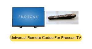 Proscan Tv Remote Codes Ebook Reader