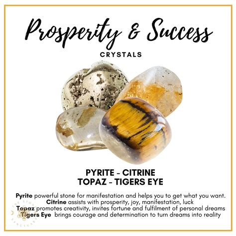 Prosperity Gems: Unlock the Power of Crystals for Abundance and Success