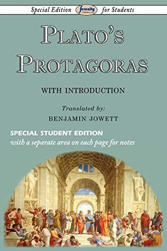 Protagoras Special Edition for Students Reader