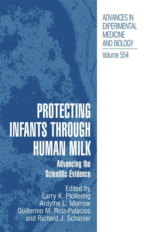 Protecting Infants through Human Milk Advancing the Scientific Evidence PDF