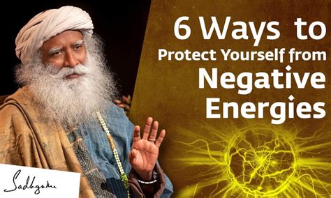 Protection from Negative Energies: