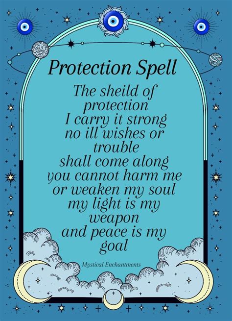 Protection incantations: