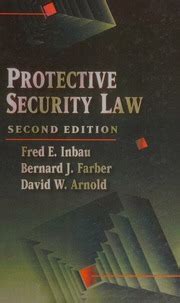 Protective Security Law Epub