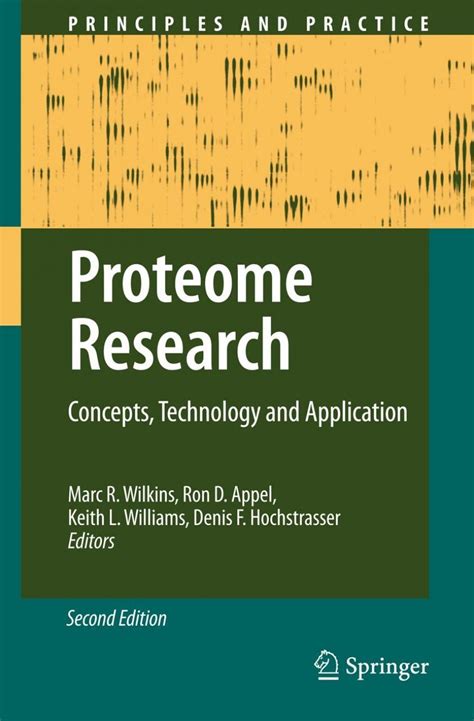 Proteome Research Concepts, Technology and Application 2nd Edition Doc