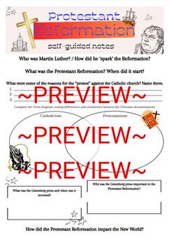 Protestant Reformation Guided Activity Answers Epub