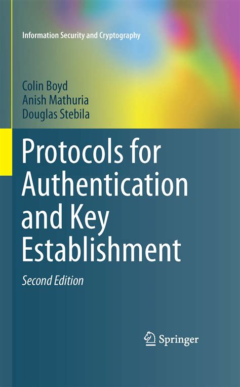 Protocols for Authentication and Key Establishment 1st Edition Doc