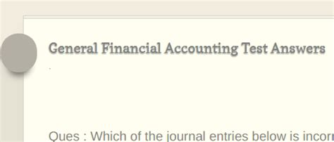 Proveit 2 General Accounting Test Answers Epub