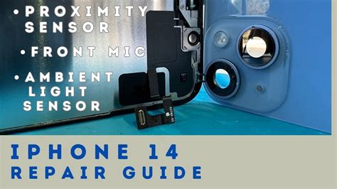 Proximity Microphone Replacement Instructions Included Doc