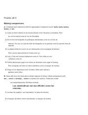 Prueba 1b 3 Answers Making Comparison Doc