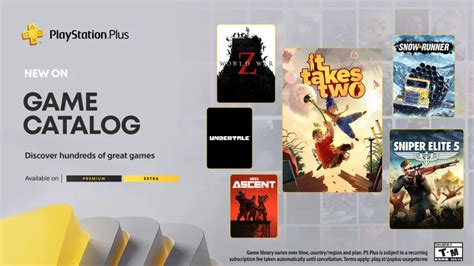 Ps+ Extra Game Catalogue
