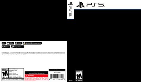 Ps5 Game Cover Template