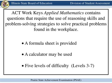 Psae Coach Work Keys Applied Mathematics Answers Reader