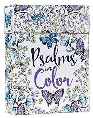 Psalms in Color Cards to Color and Share Reader