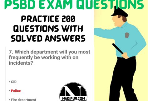 Psbd Question Answers Kindle Editon