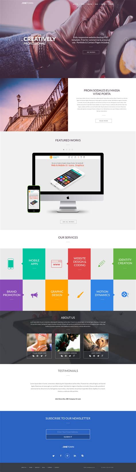 Psd Site Templates